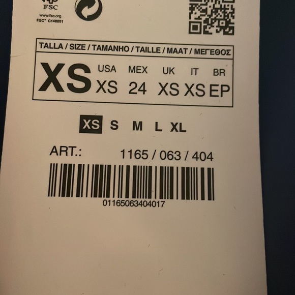 NWT Zara Satin effect knotted dress - Picture 5 of 5